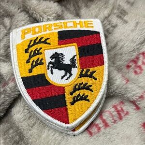 Porsche Embroidered Patch 3” X 4”